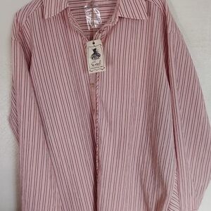 Striped Pink Men's Shirt